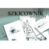 szkicownik artystyczny A-4 klejony