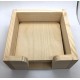 pudełko + 6 podkładek kwadrat 11,2*11,2*5,5cm