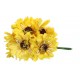 bukiet żółtych kwiatów/ pęczek
