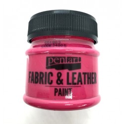 pentart farba do tkanin i skór 50ml magenta