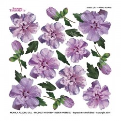 ***folia sospesso S2/07 purple flower