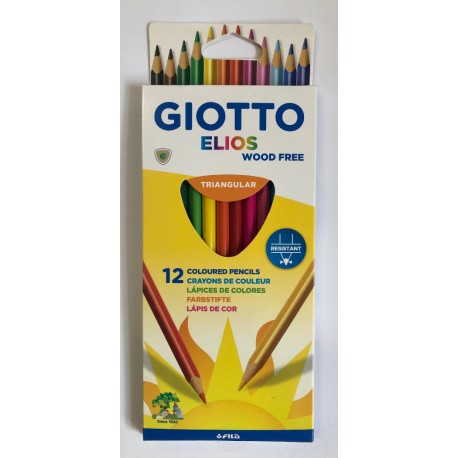 kredki ołówkowe 12-kol giotto elios