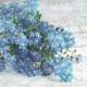 ***serwetka 33*33 K160 niebieskie kwiaty