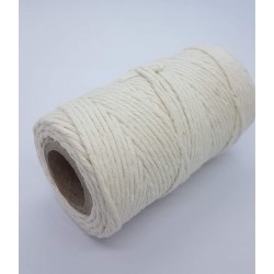 ***sznurek bawełniany biały 2 mm 100 g