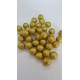 kulki brokatowe perłowe złote 6-8, opk.15g