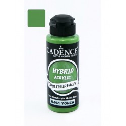 ***cadence farba hybrydowa mat H-061 zielona 120 ml