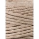 sznurek do makramy 5mm/100m piaskowy