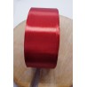 wstążka satyn. 38mm*32m głęboka czerwień