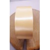 wstążka satyn. 38mm*32m kremowy