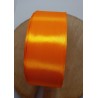 wstążka satyn. 38mm*32m jasny pomarańcz