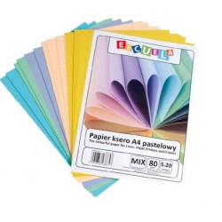 papier ksero A-4/100 pastelowy