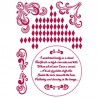 szablon 21*29,7 KSG464 mix motywów threa