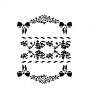 szablon 21*30 cm AS-511 zdobne ornamenty