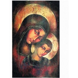 ***papier SOFT A-4 I3 ikona Matka Boska z Jezusem
