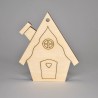 zawieszka domek 7,5*9cm