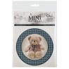 ***zestaw papierów mini 14,8*14,8cm koła niebieski