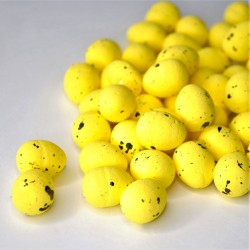 jajka nakrapiane 1,5*2,0 cm kolor żółty