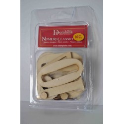 Stamperia cyfry arabskie 10szt 6 cm