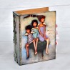 Książka Trzy Anioły decoupage