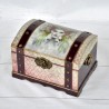 Kufer mdf z damą DECOUPAGE