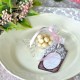 Cukierek podziękowanie dla gości RÓŻOWY handmade