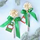 Lizak-medalion świąteczny MERRY CHRISTMAS handmade