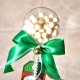 Lizak-medalion świąteczny MERRY CHRISTMAS handmade