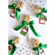 Lizak-medalion świąteczny MERRY CHRISTMAS handmade
