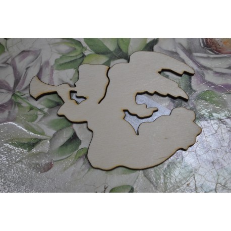 drew.aniołek lecący 10*7 cm