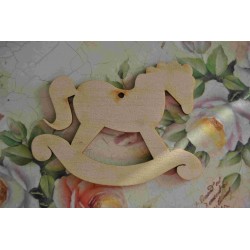 drew.konik na biegunach 13*9cm