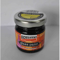Pentart farba do szkła żółty
