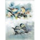 papier ryżowy A-4 id-1255 malowane ptaki
