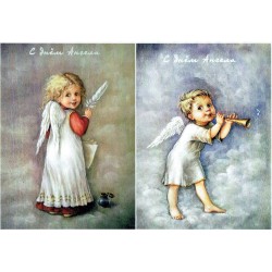 papier cienki A-4 dzieci anioły ch-056