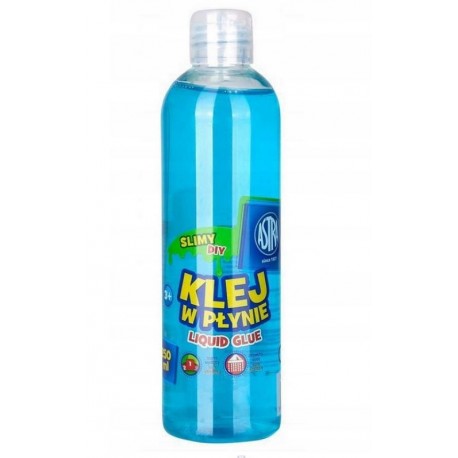 klej astra w płynie 250ml kolor niebieski