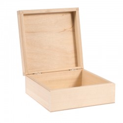 ***pudełko drewniane 19*19*8cm