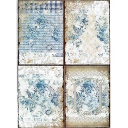 papier ryżowy A-4 id-1842 gąski cottage tło