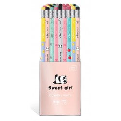 ołówek z gumką sweet