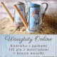 Warsztaty decoupage online - konewka z gąskami