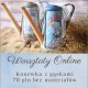 Warsztaty decoupage online - konewka z gąskami