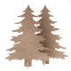 baza mdf choinka 20,5cm/2szt