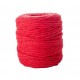 sznurek do makramy 5mm/100m czerwony