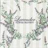 serwetka 33x33 K250 lawenda porvence