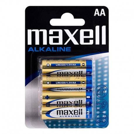bateria alkaliczna LR6 maxell 4szt