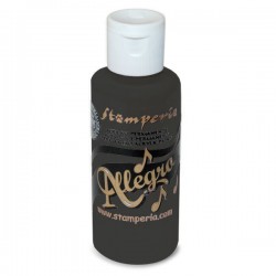 ***stamperia farba allegro 59 ml antracyt kal 88