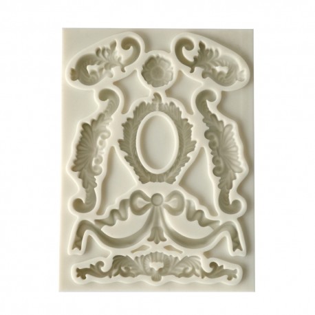 foremka silikonowa ornamenty barok 13*10cm