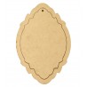 Baza hdf-zawieszka 25*16,5 cm owal