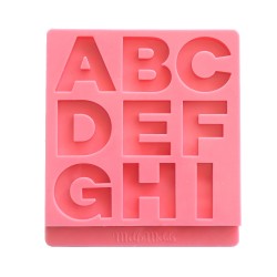 Forma silikonowa alfabet 14x15,5 cm