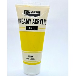 pentart farba creamy cytryna 60 ml