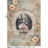 papier ryżowy a-4 6394 baletnica w ramie