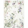  papier ryżowy A-4 R 2596 akwarelowe kwiaty